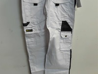 1 x werkbroek wit/grijs wolf line 48 - afbeelding 3 van  3