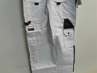 1 x werkbroek wit/grijs wolf line 48 - afbeelding 3 van  3