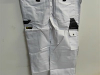 1 x werkbroek wit/grijs wolf line 48 - afbeelding 3 van  3