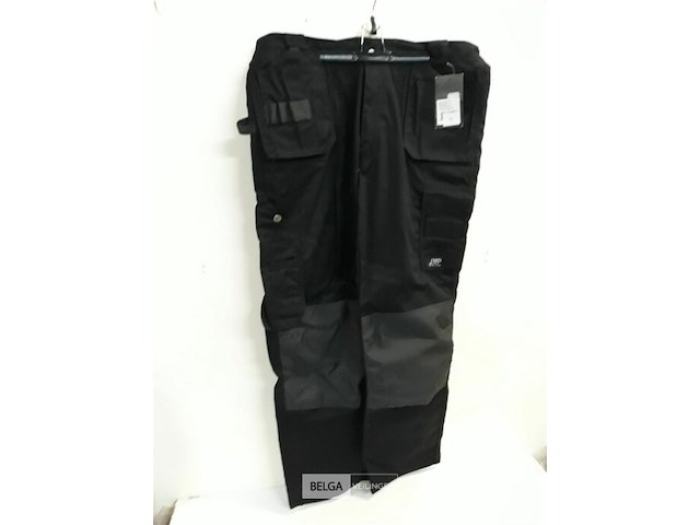 1 x werkbroek zwart jmp 58 - afbeelding 2 van  3