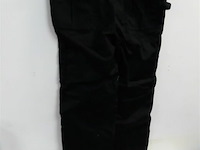 1 x werkbroek zwart jmp 58 - afbeelding 3 van  3