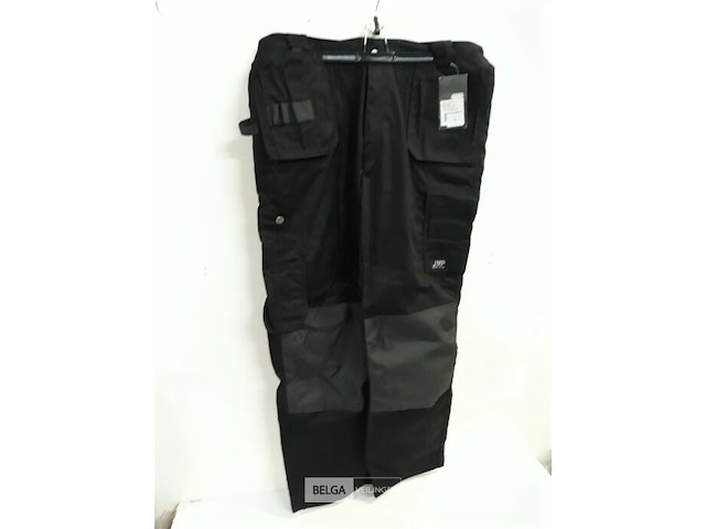 1 x werkbroek zwart jmp 58 - afbeelding 1 van  3