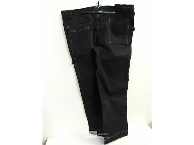 1 x werkbroek zwart jmp 60 - afbeelding 3 van  3