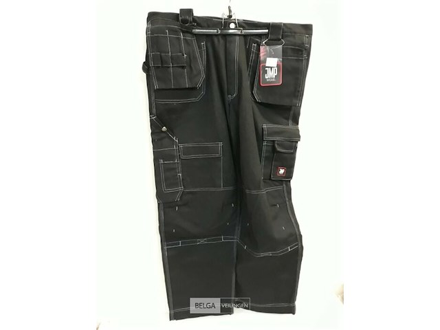 1 x werkbroek zwart jmp 60 - afbeelding 1 van  3
