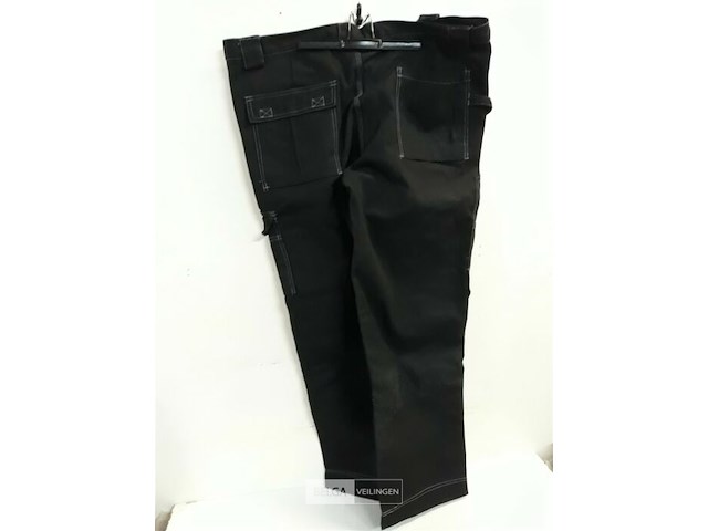 1 x werkbroek zwart jmp 60 - afbeelding 3 van  3