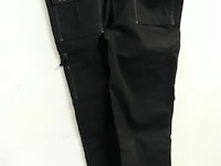 1 x werkbroek zwart jmp 60 - afbeelding 3 van  3