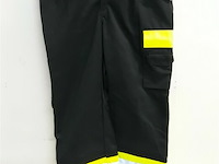 1 x werkbroek zwart/geel fluo fristads 50 - afbeelding 2 van  3