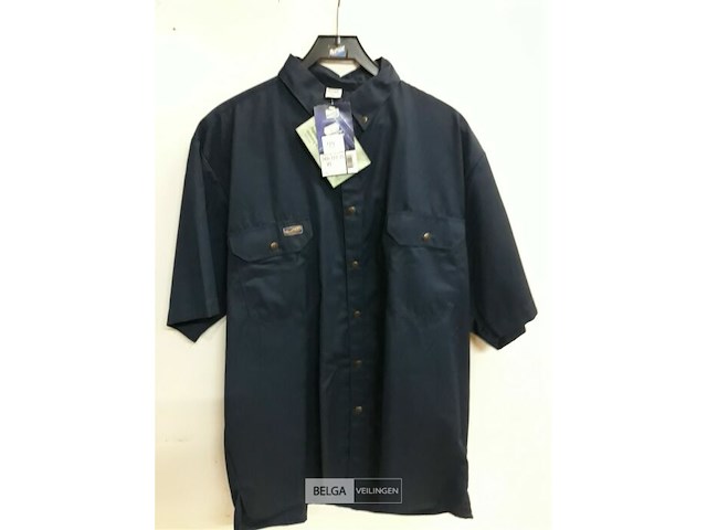 1 x werkhemd blauw fristads xl - afbeelding 2 van  3