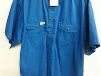 1 x werkhemd blauw fristads xl - afbeelding 1 van  3
