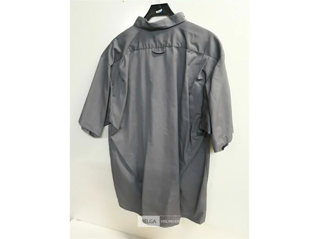 1 x werkhemd grijs fristads xxl - afbeelding 3 van  3