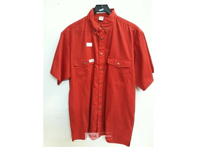1 x werkhemd rood fristads m - afbeelding 2 van  3