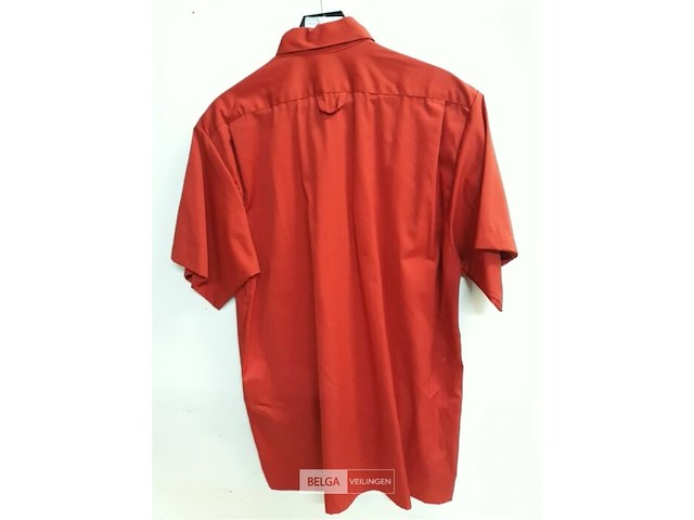 1 x werkhemd rood fristads m - afbeelding 3 van  3