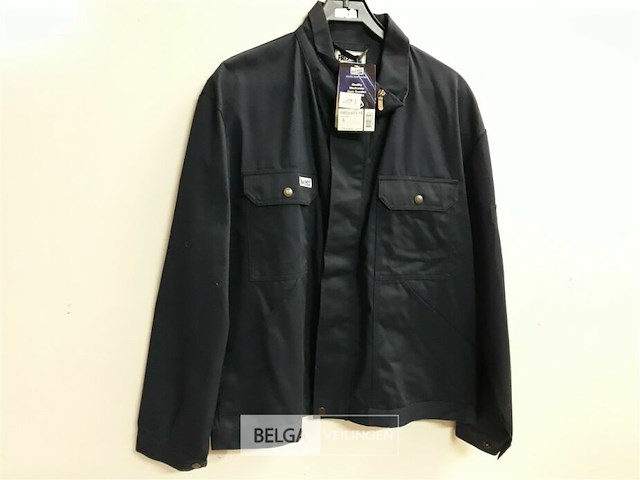 1 x werkjas blauw fristads l - afbeelding 2 van  3