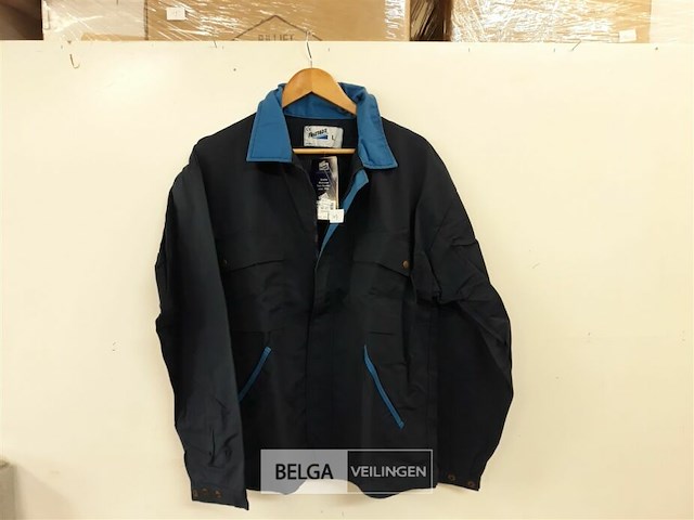 1 x werkjas blauw fristads l - afbeelding 2 van  3