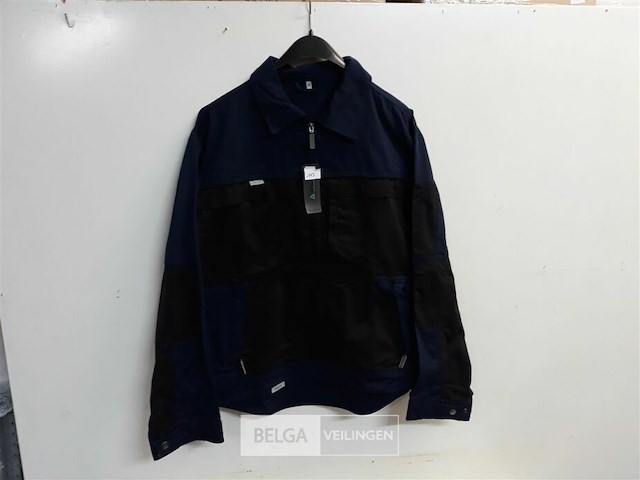 1 x werkjas blauw /zwart artelli m - afbeelding 2 van  3