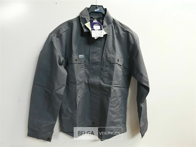 1 x werkjas grijs fristads s - afbeelding 2 van  3