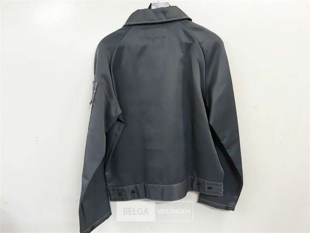 1 x werkjas grijs fristads s - afbeelding 3 van  3