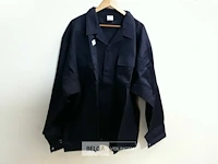 1 x werkjas katoen blauw xxxl