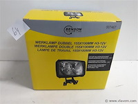 1 x werklamp 12v dubbele lamp h3 - afbeelding 1 van  2
