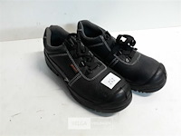 1 x werkschoenen laag zwart 39 - afbeelding 2 van  3