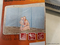 1 x windscherm pvc doek 140x400 cm - afbeelding 2 van  2