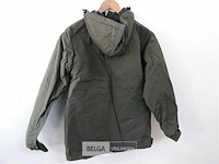 1 x winterjacket korte rits olijf vintage xl - afbeelding 3 van  3