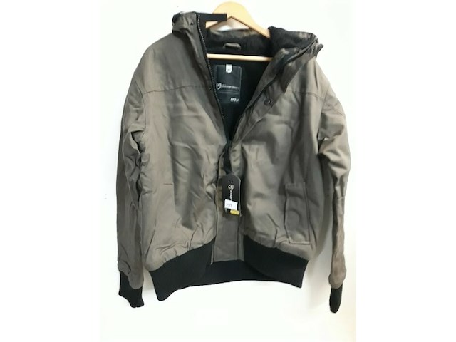 1 x winterjas olijf vintage l - afbeelding 2 van  3