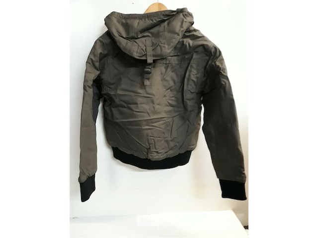 1 x winterjas olijf vintage l - afbeelding 3 van  3