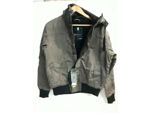 1 x winterjas olijf vintage s - afbeelding 2 van  3