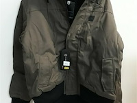 1 x winterjas olijf vintage xl - afbeelding 1 van  3