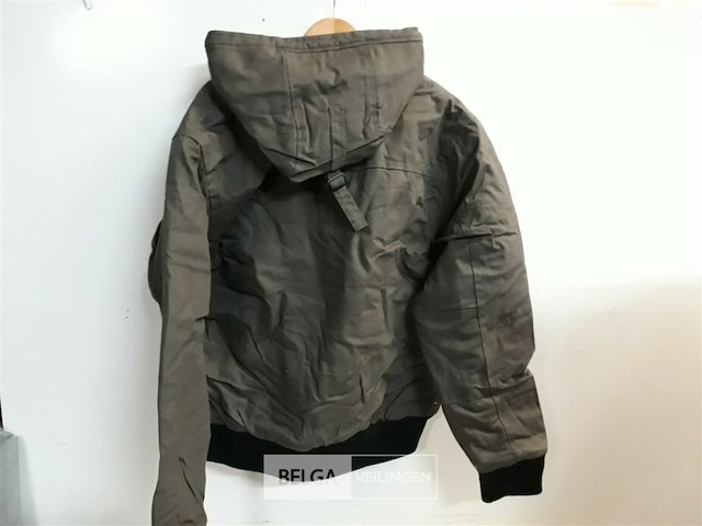 1 x winterjas olijf vintage xl - afbeelding 3 van  3