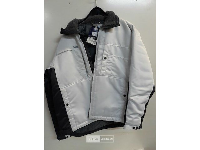 1 x winterjas wit fristads l - afbeelding 2 van  3