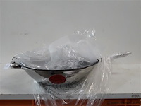 1 x wokpan met deksel alva select teflon coating - afbeelding 2 van  2