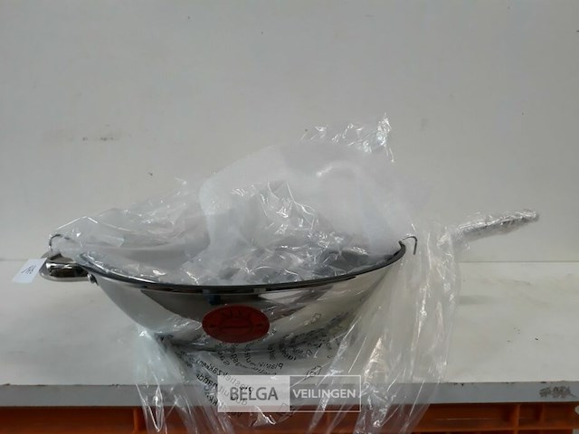1 x wokpan met deksel alva select teflon coating - afbeelding 3 van  3