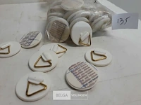 1 x zelfklevende kaderhaakjes 35mm - afbeelding 3 van  3