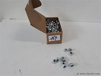 1 x zeskant borgmoer verzinkt m 6 200 stuks - afbeelding 1 van  2