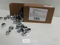 1 x zeskant borgmoer verzinkt m 8 200 stuks - afbeelding 3 van  3