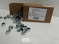 1 x zeskant borgmoer verzinkt m 8 200 stuks - afbeelding 3 van  3