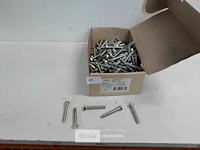 1 x zeskant tapbout verzinkt 8,8 m8 x 50 170 stuks