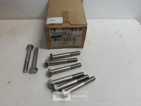 1 x zeskantbout inox m10x70 50 stuks - afbeelding 2 van  3