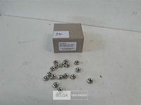 1 x zeskantmoer inox a2 m 6 200 stuks - afbeelding 1 van  3