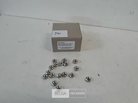 1 x zeskantmoer inox a2 m 6 200 stuks - afbeelding 1 van  3