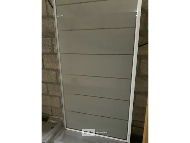 1 x zijwand voor douchebak 90 cm - afbeelding 3 van  3