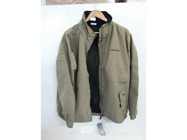 1 x zomerjas kaki groen diadora m - afbeelding 1 van  3