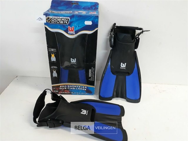 1 x zwemvliezen maat 44-48 - afbeelding 1 van  3