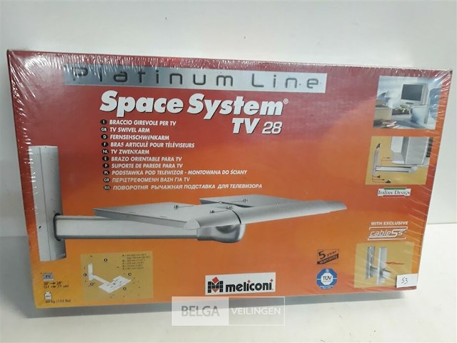 1 x zwenk-arm voor tv of computer/laptop - afbeelding 1 van  3