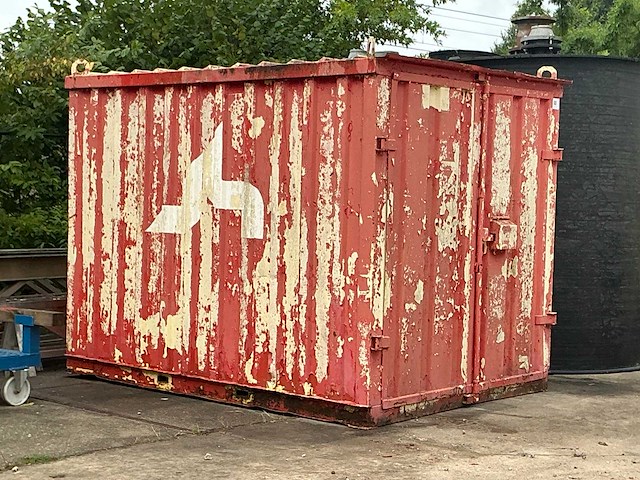 10’ - shipping container - afbeelding 1 van  3