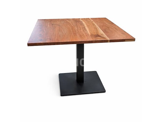 10 acacia-tafels 60x60cm - afbeelding 6 van  6