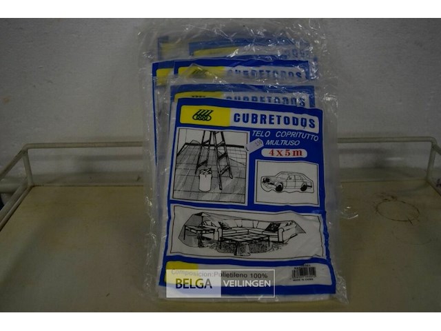 ±10 afdekfolie 4x5m - afbeelding 1 van  2