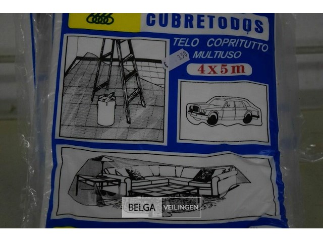 ±10 afdekfolie 4x5m - afbeelding 2 van  2